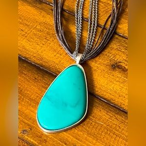 Multi-Strand Turquoise Necklace